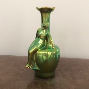Vintage Zsolnay EOSIN Vase